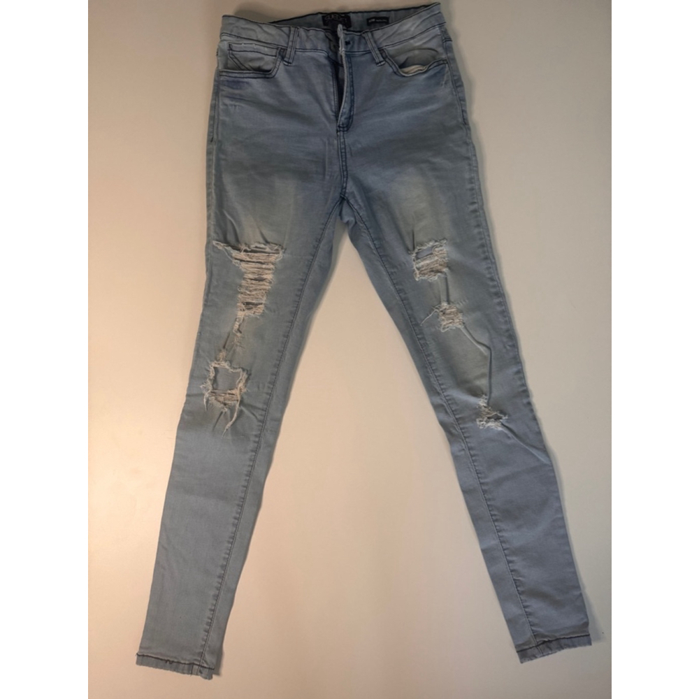 Women's Suede Jeans, Highrise Skinny Size29